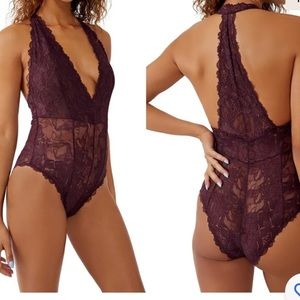 Free people bodysuit size S nwt
